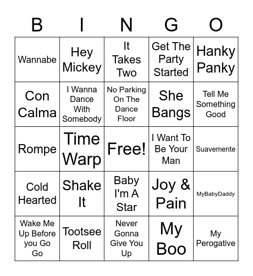 Tavern Cover All Bingo Card