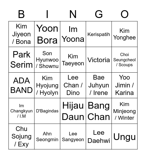 PAKALLEN99's Bingo Card