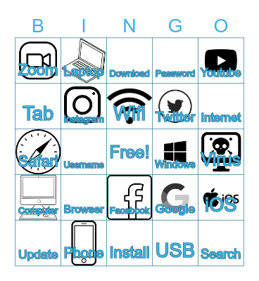 Cyber Bingo! Bingo Card