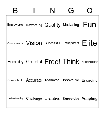 Leads Processing Team Bingo Card