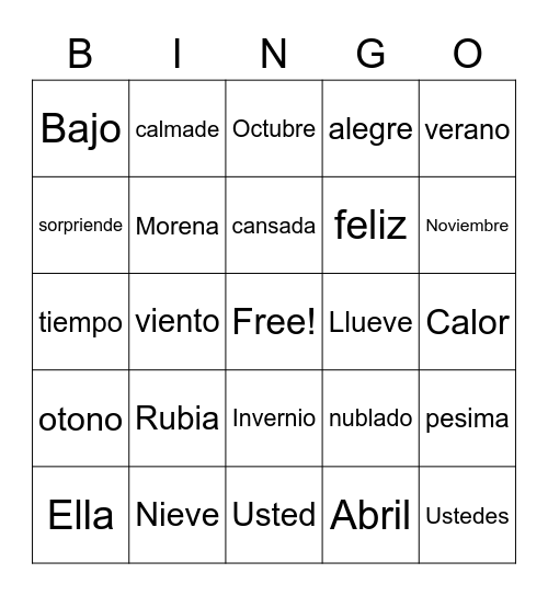 Bobbyyyyyyy Bingo Card
