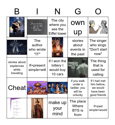 8C- Review Bingo Card