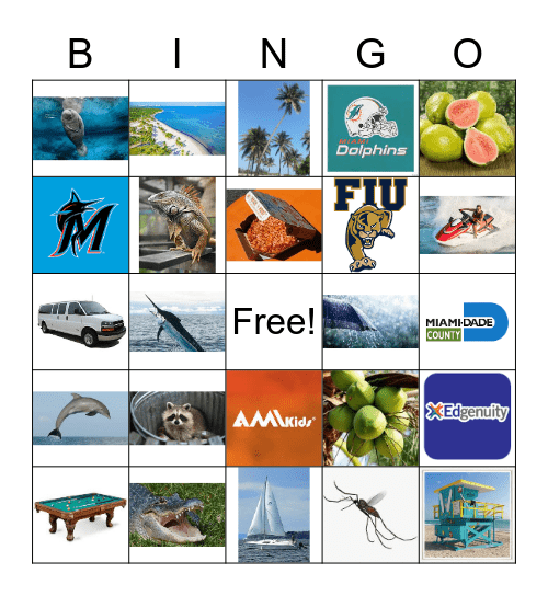 AMIkids BINGO Card