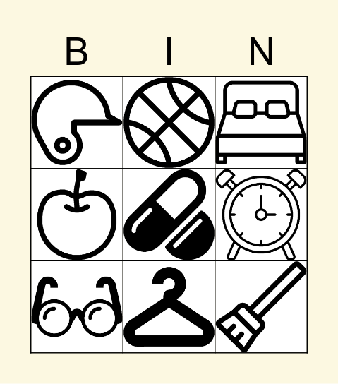 tell a story Bingo Card