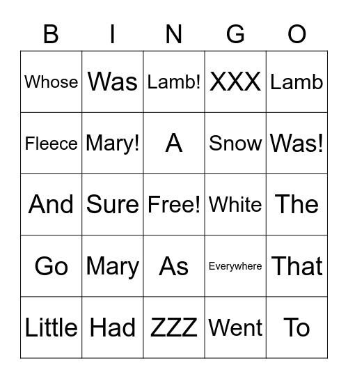 Community Collab Bingo Card