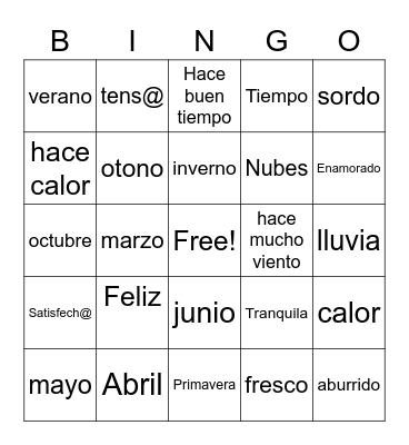 Ashlynn Bingo Card