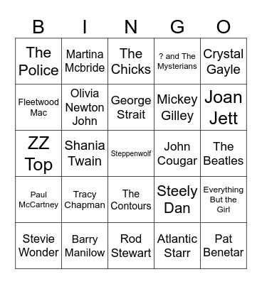Bingo Mash 1 New 2026 Bingo Card