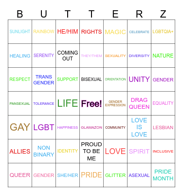 DRAG QUEEN BINGO Card