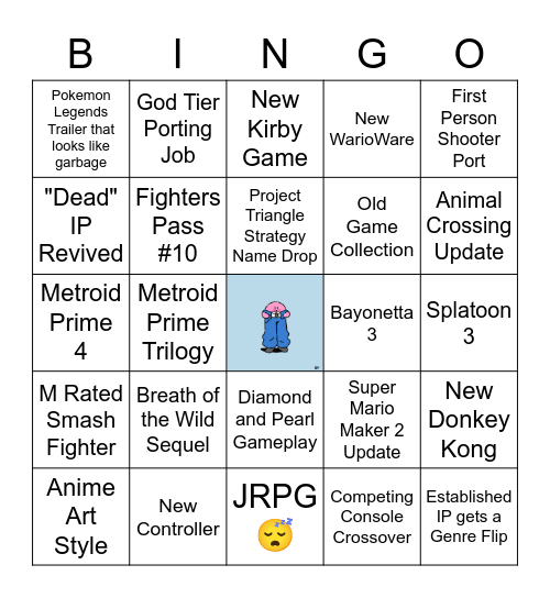 Dakota Bingo Card