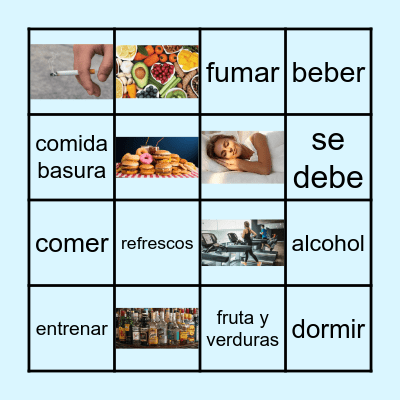 Muévte! BINGO Card