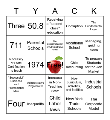 What is Urban Education? Bingo Card