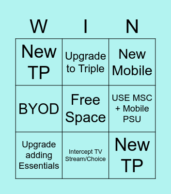 48th ST Rock Stars Bingo Card