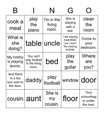 Dino 1B Review (Units 10-12) Bingo Card