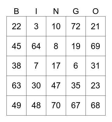 DE PLOPSA BINGO SHOW Bingo Card