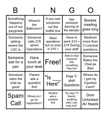 Summer Bingo Sheet Bingo Card