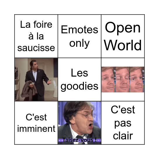 Bingo #E3MVCOM Bingo Card