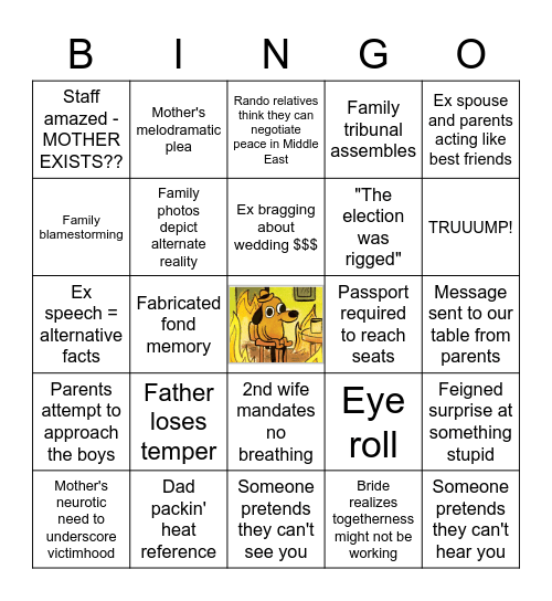 KP Bingo Card