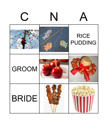 June Party CNA Bingo Card