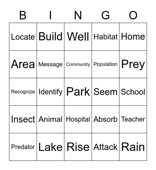 End of the Year Bingo- Reach 2 Bingo Card