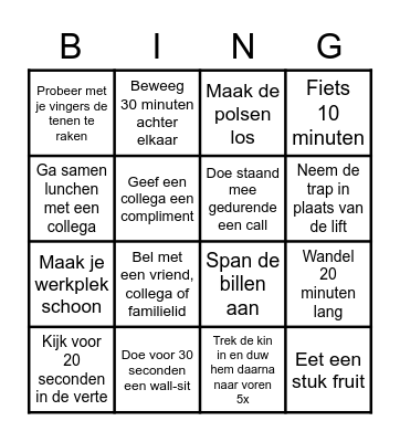 Transfer-Solutions Bingo Card