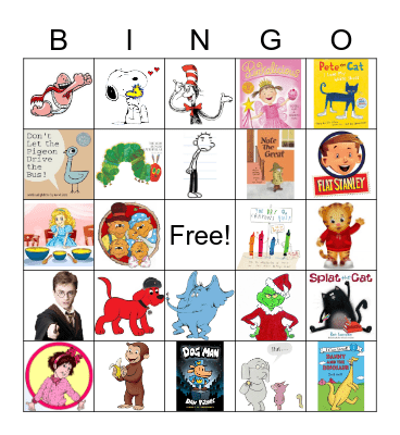 Book Bingo Card