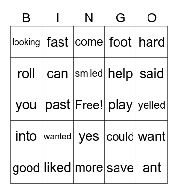 The Soccer Game Bingo Card