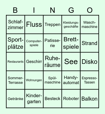 Zu Besuch bei Microsoft Bingo Card