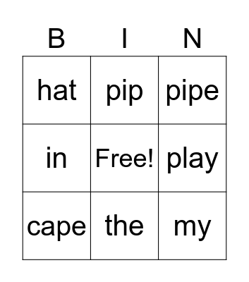 SS4 Achievement Ceremony Bingo Card