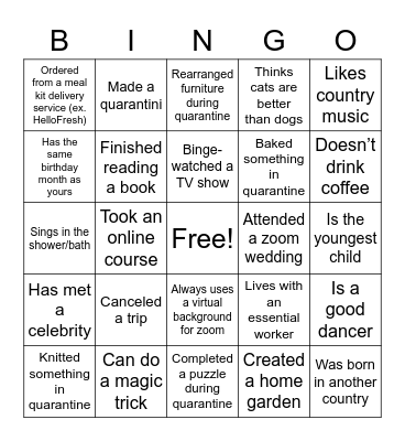 Educator Appreciation Picnic Bingo Card