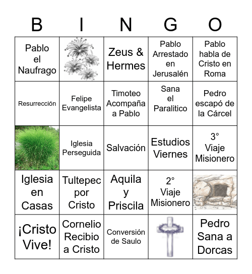 Iglesia Tultepec Bingo Card