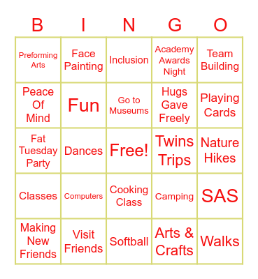 L.I.S.T.E.N Bingo Card