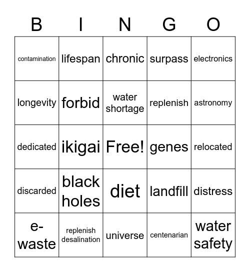 Cindy Sherry Annie Bingo Card