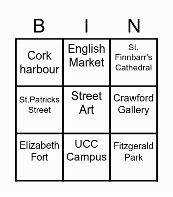 Cork Bingo Card