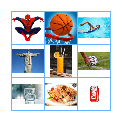 Bingo: "Favorite Things" Bingo Card