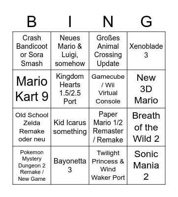 Definetly very realistic Expectations Bingo Card