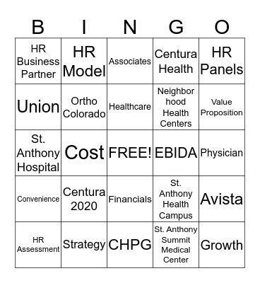 MNDOG HR Bingo Card