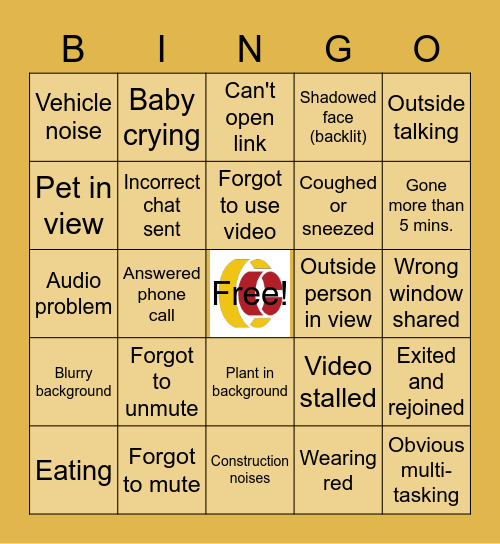 Virtual Bingo Card