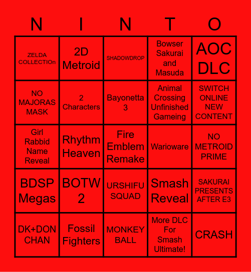 DOOMSDAY PREDICTIONS Bingo Card