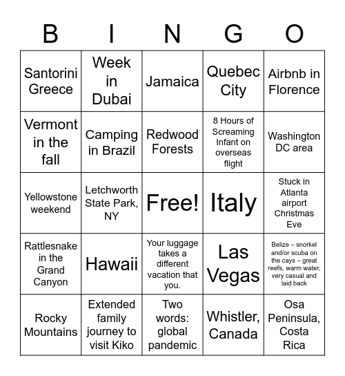 June Training Team Bingo Card