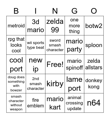 it Bingo Card