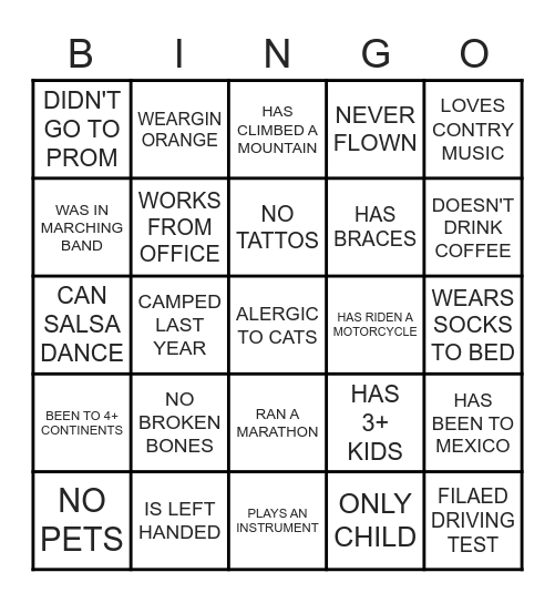 MC | PRODUCTION Bingo Card