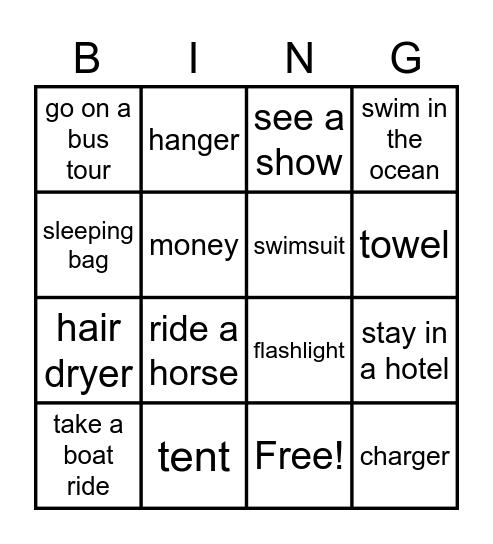 EU4 Unit 8 vocabulary Bingo Card