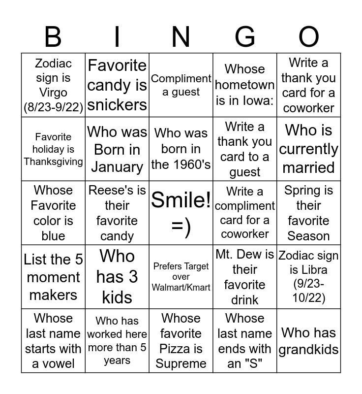who bingo