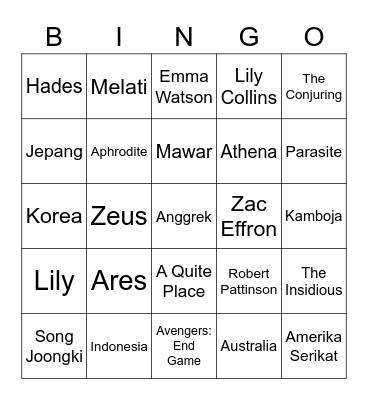 Craliesha Genéiva! Bingo Card