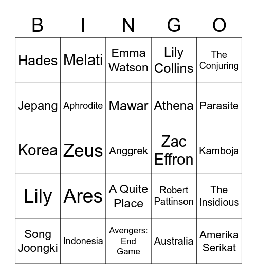 Craliesha Genéiva! Bingo Card