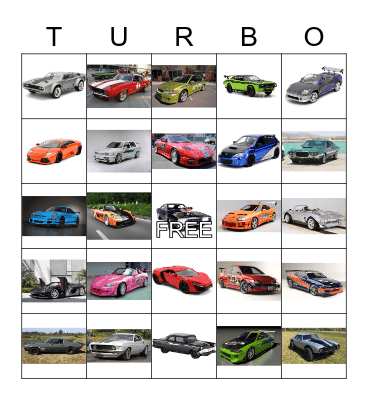 2 Fast 2 Hamptons Bingo Card