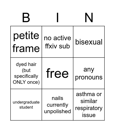 makki validation bingo Card