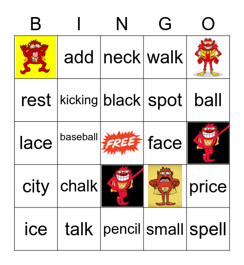 Goodbye 3rd Grade Bingo Card