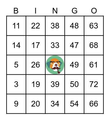 FATHER'S DAY Bingo Card