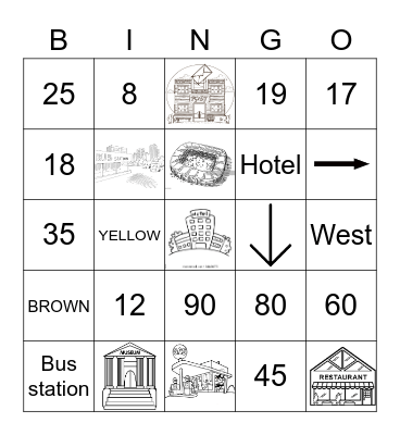 Bingo - 4th Grade Bingo Card